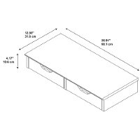 Gray Desktop Organizer - Key West-5
