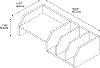 Gray Desktop Organizer - Key West -4