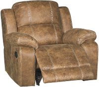 Badlands Saddle Brown Rocker Recliner - Charlotte-2