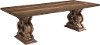 Magnolia Home Furniture Shop Floor Double Corbel Pedestal Dining Table