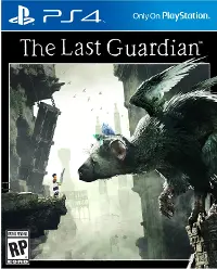 PS4 SCE 301387 The Last Guardian - PS4