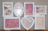 White 7-Picture Frame Collage