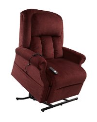 Bordeaux Red Reclining Lift Chair