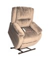 Taupe Chaise Power Recliner Lift Chair