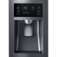 RF25HMEDBSG Samsung 24.73 cu. ft. 4 Door French Door Refrigerator with FlexZone Drawer - 33 Inch Black Stainless Steel-6