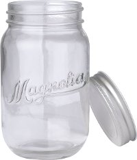 Magnolia Home Furniture Mason Jar with Metal Lid