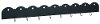 Clearance Magnolia Home Furniture Black Metal Schoolhouse Coat Rail