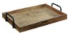 Magnolia Home Furniture Pine Breakfast Tray with Black Handles