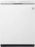 LDF5545WW LG Front Control Dishwasher with Quadwash - White