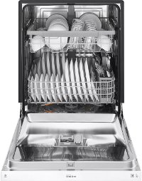 LDF5545WW LG Front Control Dishwasher with Quadwash - White-3