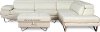 Modern Milky White 2 Piece Sectional Sofa - Liberty