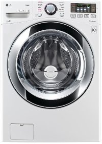 WM3670HWA LG 4.5 cu. ft. Front Load Washer with Steam Technology - White