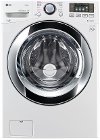 WM3670HWA LG White 4.5 Cu. Ft. Front Load Washer with Steam Technology