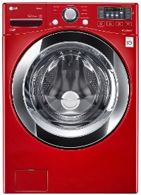 WM3670HRA LG 4.5 Cu. Ft. Front Load Washer - Red