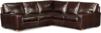 Mayfair 3-Piece L-Shaped Leather Sectional