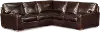 Mayfair 3-Piece Leather Sectional
