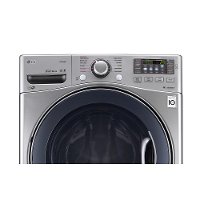 WM3770HVA LG Front Load Washer with TurboWash technology - 4.5 cu. ft. Graphite Steel-2
