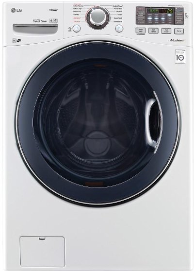 WM3770HWA LG Front Load Washer - 4.5 cu. ft. White