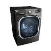WM4370HKA LG 4.5 cu. ft. Front Load Washer - Black Stainless Steel-2