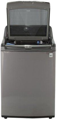 WT7600HKA LG TrueBalance Top Load Washer - 5.2 cu. ft. Black Stainless Steel-5