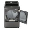 DLEX7600KE LG 7.3 cu. ft. Ultra Large Capacity Electric Dryer with EasyLoad Door - Black Stainless Steel-2
