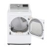 DLEX7600WE LG 7.3 cu. ft. Electric Dryer with EasyLoad Door - White-2