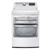 DLEX7600WE LG 7.3 cu. ft. Electric Dryer with EasyLoad Door - White-4