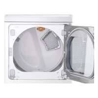 DLEX7600WE LG Electric Dryer EasyLoad Door - 7.3 cu. ft. White-3