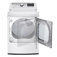 DLEX7600WE LG Electric Dryer EasyLoad Door - 7.3 cu. ft. White-5