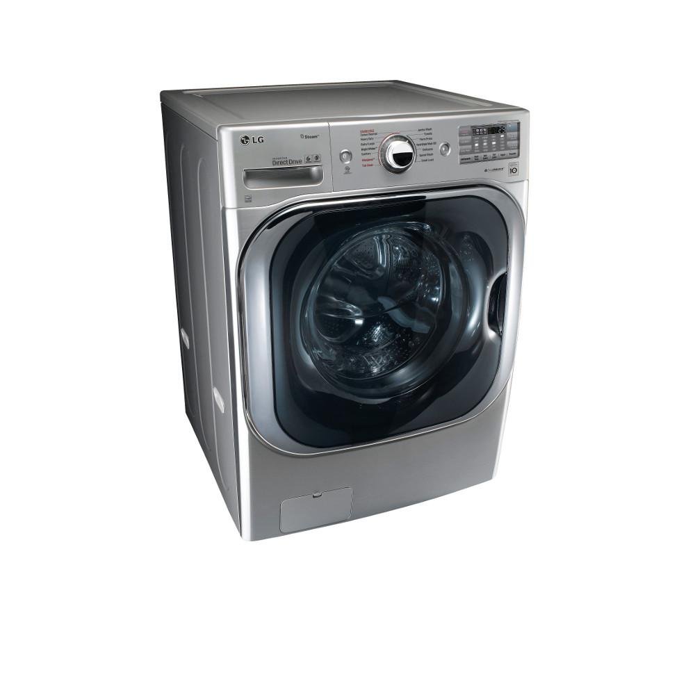 WM8100HVA LG Front Load Washer with TurboWash - 5.2 cu. ft. Graphite Steel-3