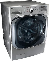 WM8100HVA LG Front Load Washer with TurboWash - 5.2 cu. ft. Graphite Steel-3