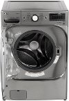 WM8100HVA LG Front Load Washer with TurboWash - 5.2 cu. ft. Graphite Steel-4