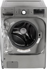 WM8100HVA LG Front Load Washer with TurboWash - 5.2 cu. ft. Graphite Steel-4