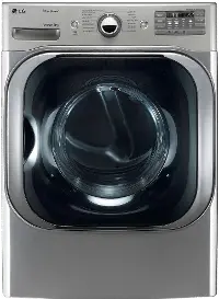 DLEX8100V LG Electric Dryer with Steam Technology - 9.0 cu. ft. Graphite Steel