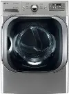 DLGX8101V LG Gas Dryer with Steam Technology - 9.0 cu. ft. Graphite Steel