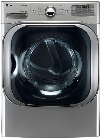 DLGX8101V LG Gas Dryer with Steam Technology - 9.0 cu. ft. Graphite Steel