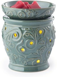 GWOCS/OCEANSIDE/2IN1 Teal 2-In-1 Flickering Fragrance Candle Warmer - Candle Warmers