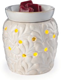 GWVEN/VIENNA/2IN1 Ivory 2-In-1 Flickering Fragrance Candle Warmer - Candle Warmers