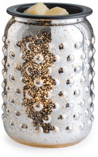 GMMER/MERCURY/WARMER Mercury Glass Illumination Fragrance Warmer - Candle Warmers