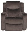 Coffee Brown Manual Rocker Recliner - Marvel