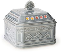 WCELA/ELLA/AIRE Blue-Gray Candle Aire Fan Fragrance Warmer - Candle Warmers