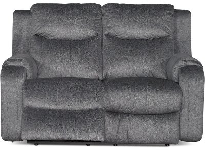 Dusk Gray Power Reclining Loveseat