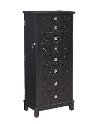 Alpha Black Lift Top Jewelry Armoire-2