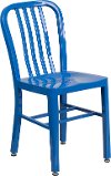 Blue Metal Indoor-Outdoor Chair