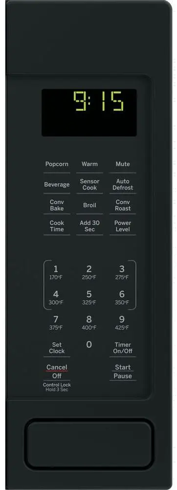 PEB9159DJBB GE Profile Countertop Microwave - 1.5 cu. ft. Black-2