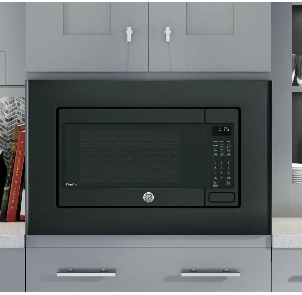 PEB9159DJBB GE Profile Countertop Microwave - 1.5 cu. ft. Black-3
