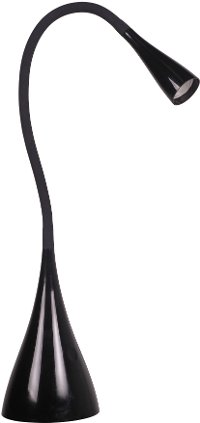 Black Gooseneck Dimming Desk Lamp