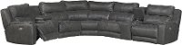 Slate Gray 7 Piece Power Reclining Sectional Sofa - Dazzle