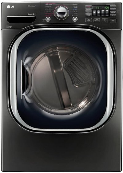 DLGX4371K LG Gas Dryer - 7.4 cu. ft. Black Stainless Steel