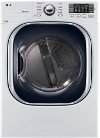 DLEX4370W LG White 7.4 Cu. Ft. Electric Front Load Dryer